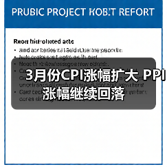 3月份CPI涨幅扩大 PPI涨幅继续回落(图2) 3月份CPI涨幅扩大 PPI涨幅继续回落(图2)