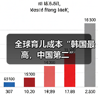 全球育儿成本“韩国最高,中国第二”(图2) 全球育儿成本“韩国最高,中国第二”(图2)