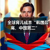 全球育儿成本“韩国最高,中国第二”(图1) 全球育儿成本“韩国最高,中国第二”(图1)
