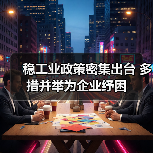 稳工业政策密集出台 多措并举为企业纾困(图1) 稳工业政策密集出台 多措并举为企业纾困(图1)