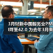 3月财新中国服务业PMI降至42.0 为去年3月来最低(图1) 3月财新中国服务业PMI降至42.0 为去年3月来最低(图1)