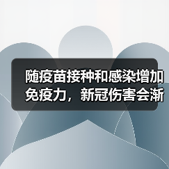 随疫苗接种和感染增加免疫力,新冠伤害会渐低(图4) 随疫苗接种和感染增加免疫力,新冠伤害会渐低(图4)
