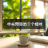 中央预算的三个暗号(图4) 中央预算的三个暗号(图4)