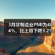 3月非制造业PMI为48.4%,比上月下降3.2%(图4) 3月非制造业PMI为48.4%,比上月下降3.2%(图4)