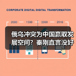 俄乌冲突为中国赢取发展空间?秦刚直言没好处(图4) 俄乌冲突为中国赢取发展空间?秦刚直言没好处(图4)