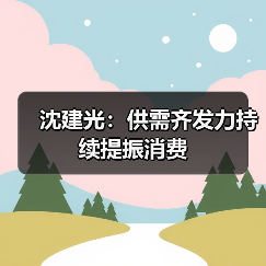 沈建光:供需齐发力持续提振消费(图1) 沈建光:供需齐发力持续提振消费(图1)