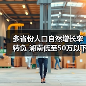 多省份人口自然增长率转负 湖南低至50万以下(图2) 多省份人口自然增长率转负 湖南低至50万以下(图2)