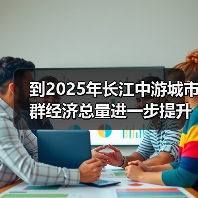 到2025年长江中游城市群经济总量进一步提升(图3) 到2025年长江中游城市群经济总量进一步提升(图3)