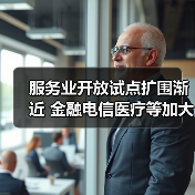 服务业开放试点扩围渐近 金融电信医疗等加大力度(图2) 服务业开放试点扩围渐近 金融电信医疗等加大力度(图2)
