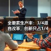 全要素生产率:3/4源自改革,创新只占1/4(图2) 全要素生产率:3/4源自改革,创新只占1/4(图2)