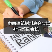 中国建筑材料联合会增补调整副会长（图1）