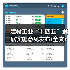 建材工业“十四五”发展实施意见发布(全文)（图1）
