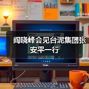 阎晓峰会见台泥集团张安平一行(图2) 阎晓峰会见台泥集团张安平一行(图2)