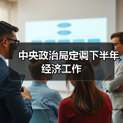 中央政治局定调下半年经济工作(图1) 中央政治局定调下半年经济工作(图1)