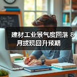 建材工业景气度回落 8月或现回升预期(图3) 建材工业景气度回落 8月或现回升预期(图3)