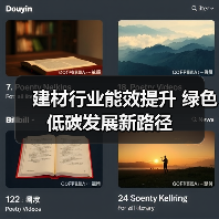建材行业能效提升 绿色低碳发展新路径(图4) 建材行业能效提升 绿色低碳发展新路径(图4)