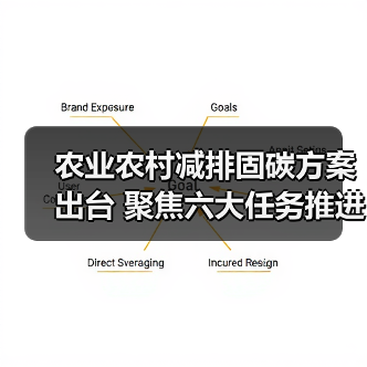 农业农村减排固碳方案出台 聚焦六大任务推进绿色转型(图1) 农业农村减排固碳方案出台 聚焦六大任务推进绿色转型(图1)