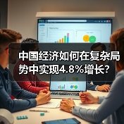 中国经济如何在复杂局势中实现4.8%增长?(图1) 中国经济如何在复杂局势中实现4.8%增长?(图1)
