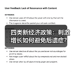 四类新经济政策:刺激增长如何避免后遗症?(图3) 四类新经济政策:刺激增长如何避免后遗症?(图3)