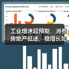 工业增速超预期,消费房地产低迷,稳增长如何破局?(图1) 工业增速超预期,消费房地产低迷,稳增长如何破局?(图1)