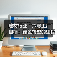 建材行业“六零工厂”目标：绿色转型的里程碑？（图3）