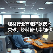 建材行业节能降碳技术突破，燃料替代率超60%引领绿色转型（图4）