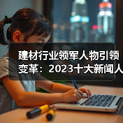 建材行业领军人物引领变革：2023十大新闻人物深度解析（图3）