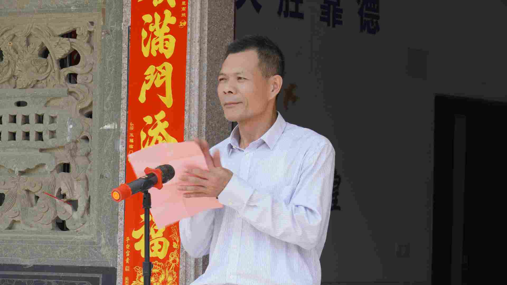 大成集团泉州白濑水利枢纽工程等级公路迁移复建工程（省道以下部分）项目经理部举行揭牌仪式